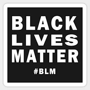 BLACK LIVES MATTER #BLM Sticker